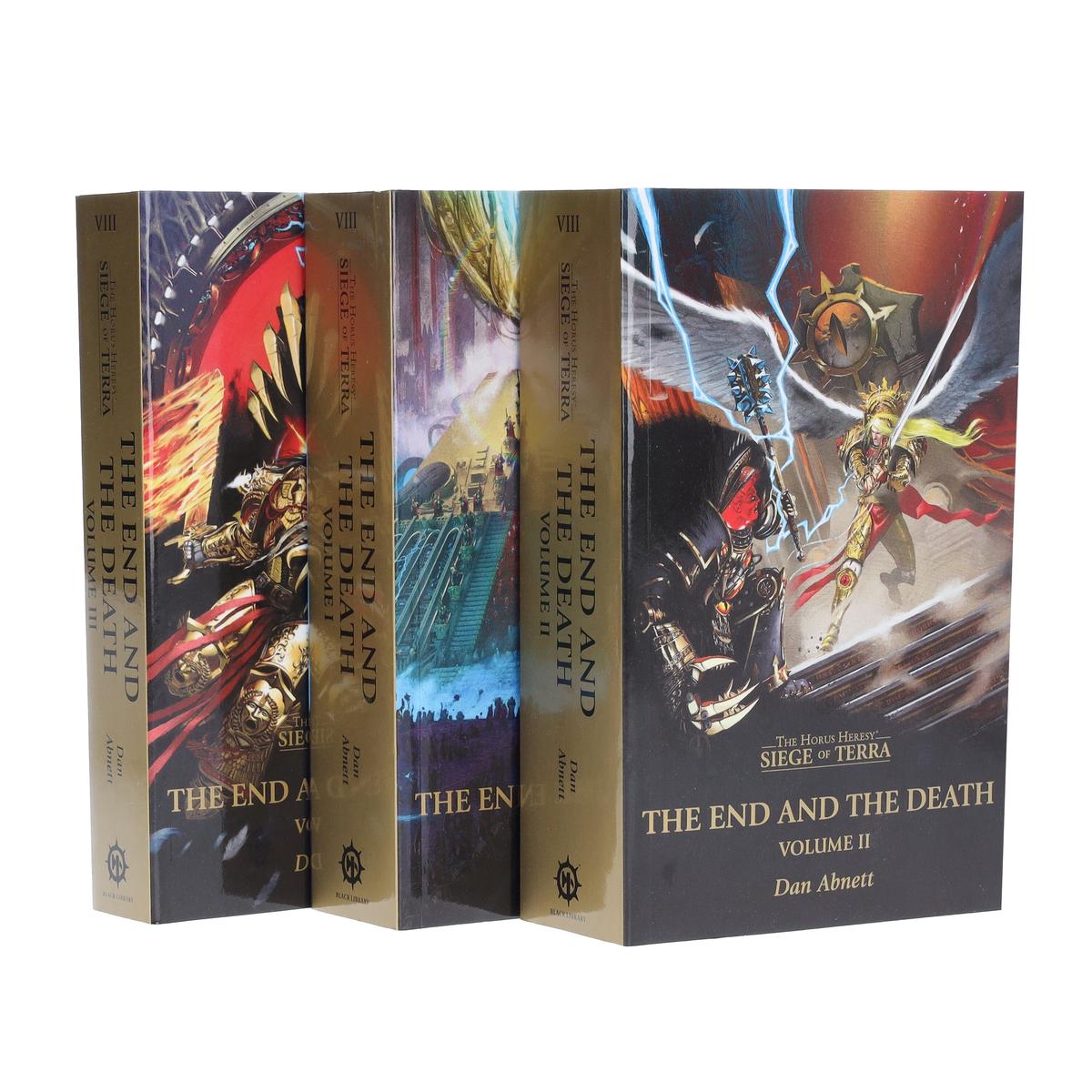 The Horus Heresy: Siege of Terra (Book 8, Vol 1-3) by Dan Abnett 3 Books Collection Set - Fiction - Paperback