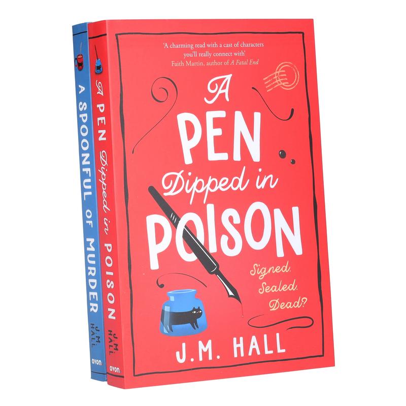 A Pen Dipped in Poison: A Witty And Cosy Mystery Story by J.M. Hall - Fiction - Paperback