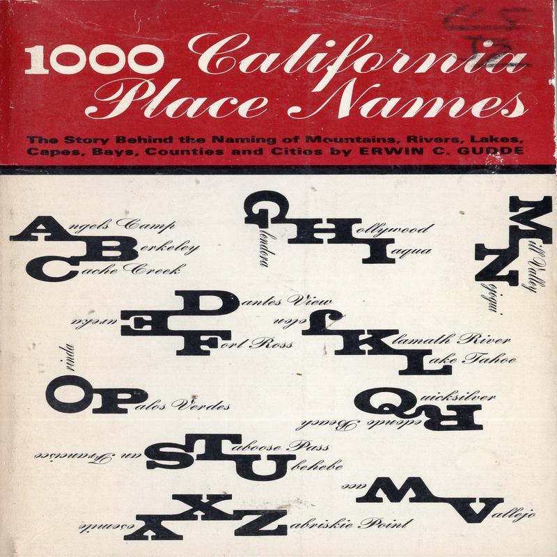 1000 California Place Names