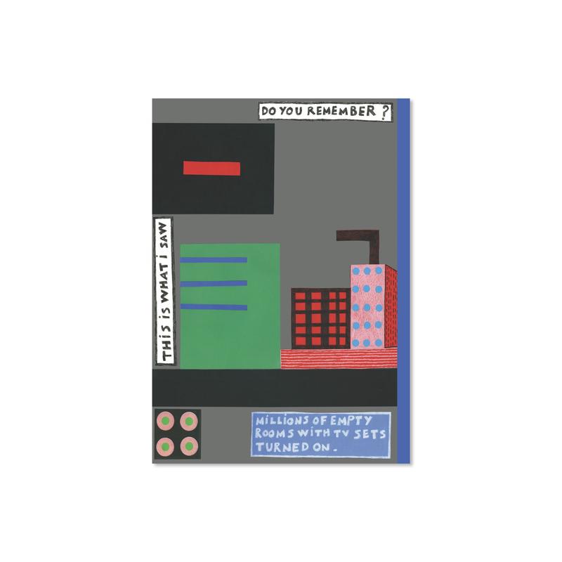 MANIFESTO POUR LES FILLES DU CALVAIRE 'DO YOU REMEMBER?' by Nathalie du Pasquier