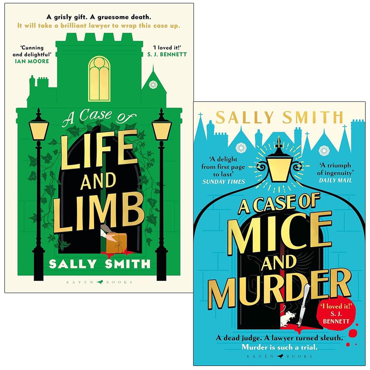 The Trials of Gabriel Ward Series 2 Books Collection Set By Sally Smith (A Case of Life and Limb and A Case of Mice and Murder)