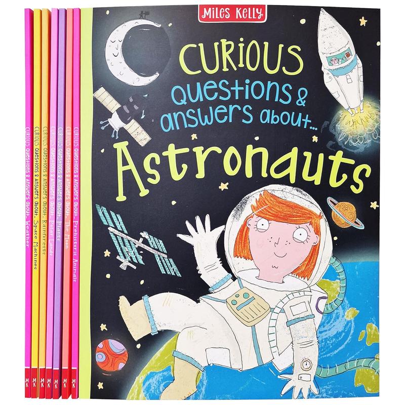 Curious Questions & Answers About 8 Books Collection Set