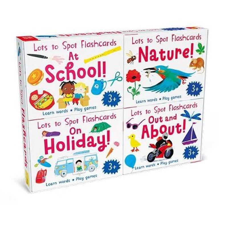 Lots to Spot Flashcards Tray: My Busy Day